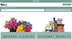 Desktop Screenshot of mobile.triasflowers.com